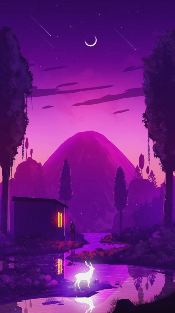 Hình nền anime chill tái hiện khung cảnh học đường