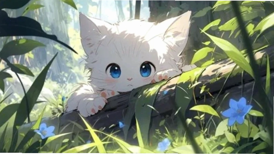 Hình nền anime động với phong cảnh thiên nhiên tuyệt đẹp