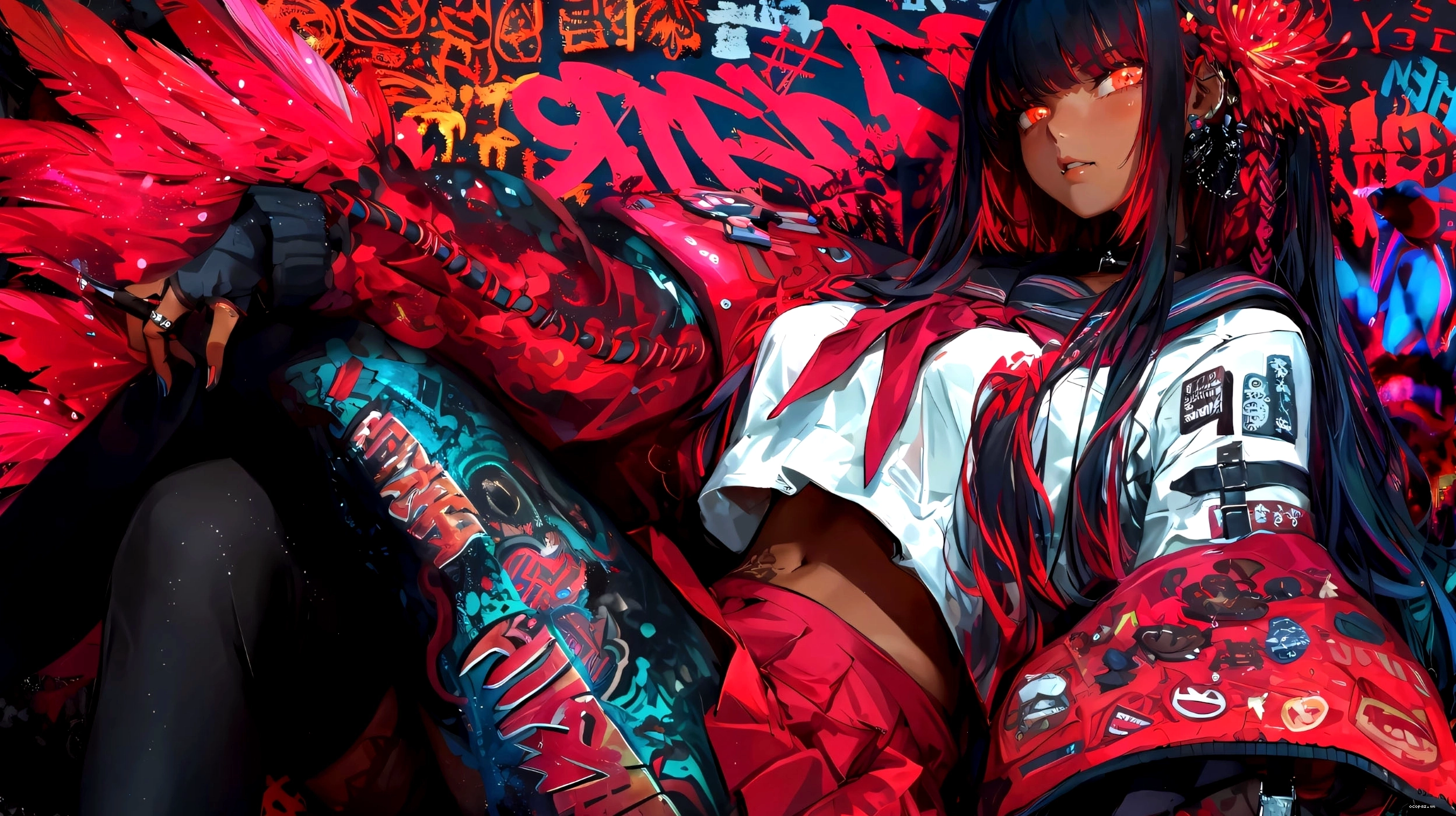 Hình nền anime nam 4K với nét buồn tự nhiên