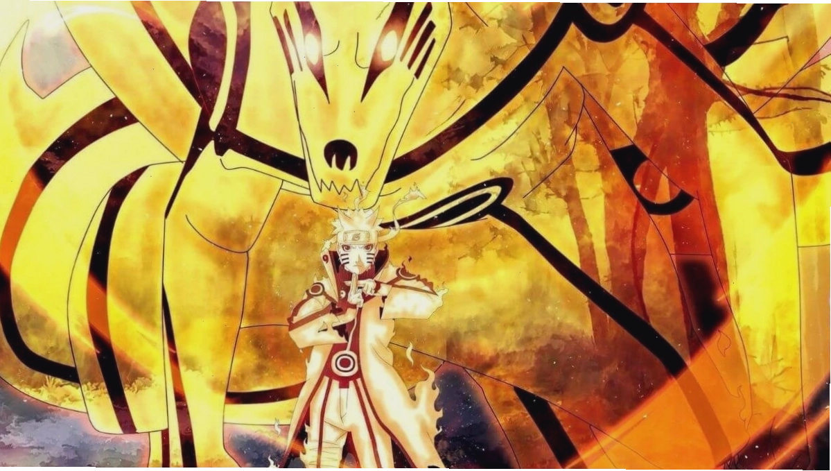 Hình nền anime nam mạnh mẽ với trang phục chiến binh