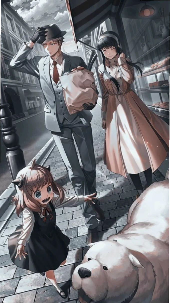 Hình nền anime nam với bối cảnh ấn tượng