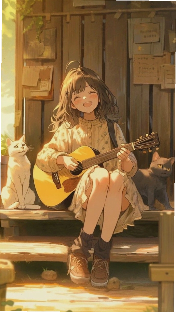 Hình nền anime nam với tone màu trầm ấm