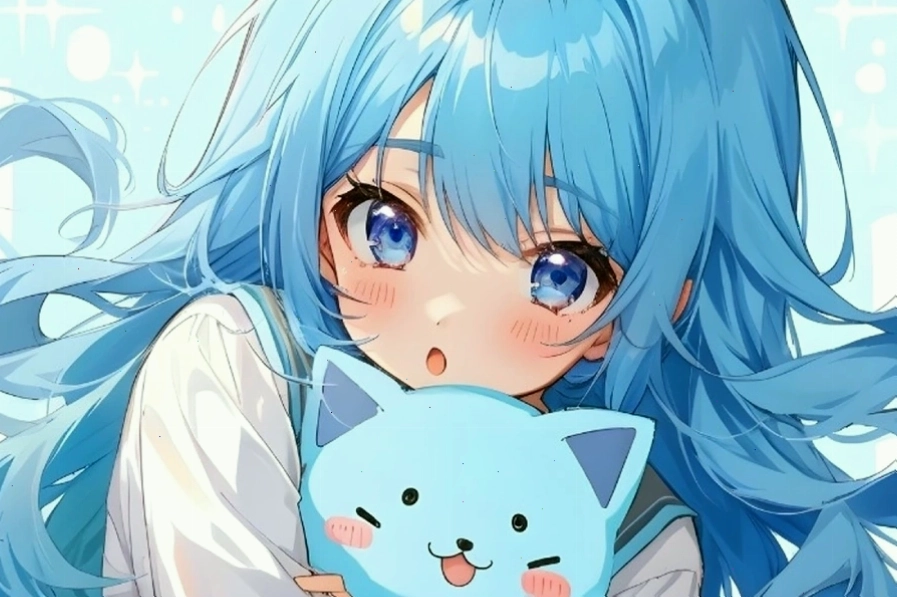 Hình nền anime nữ chibi mặc váy công chúa