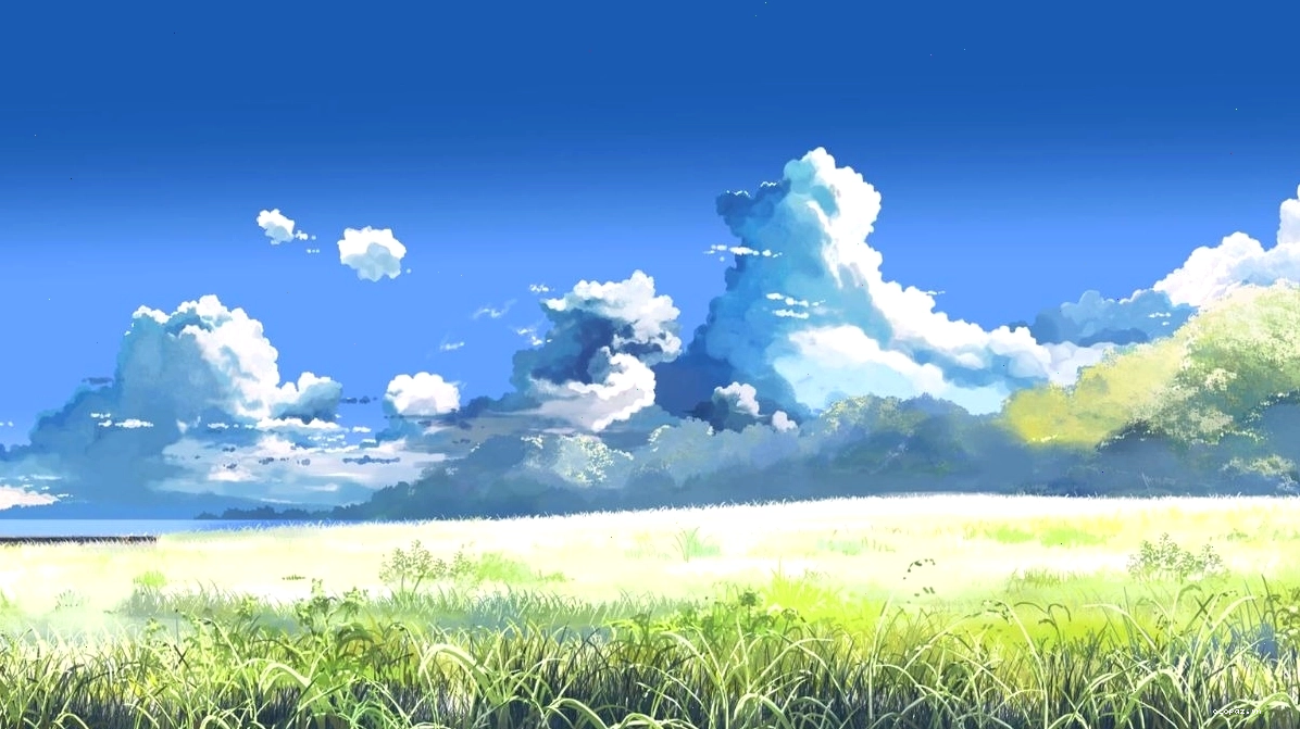 Hình nền anime phong cảnh mang đến vẻ đẹp yên bình