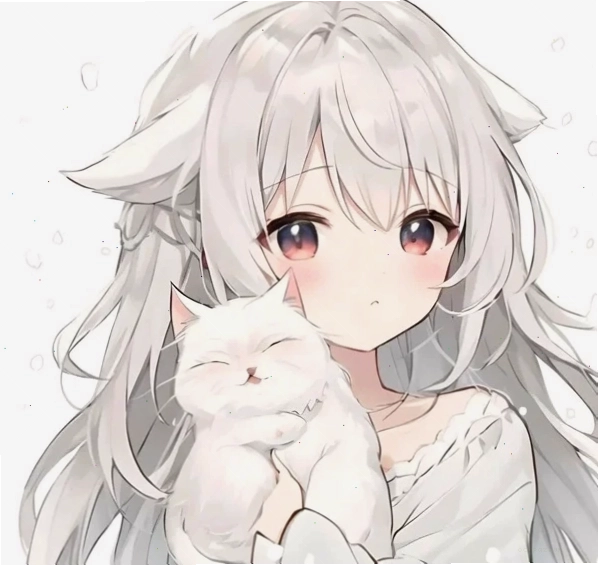 Hình nền chibi với cô gái tóc vàng, mặc đồng phục học sinh