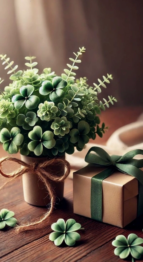Hình nền cỏ 4 lá ý nghĩa 6