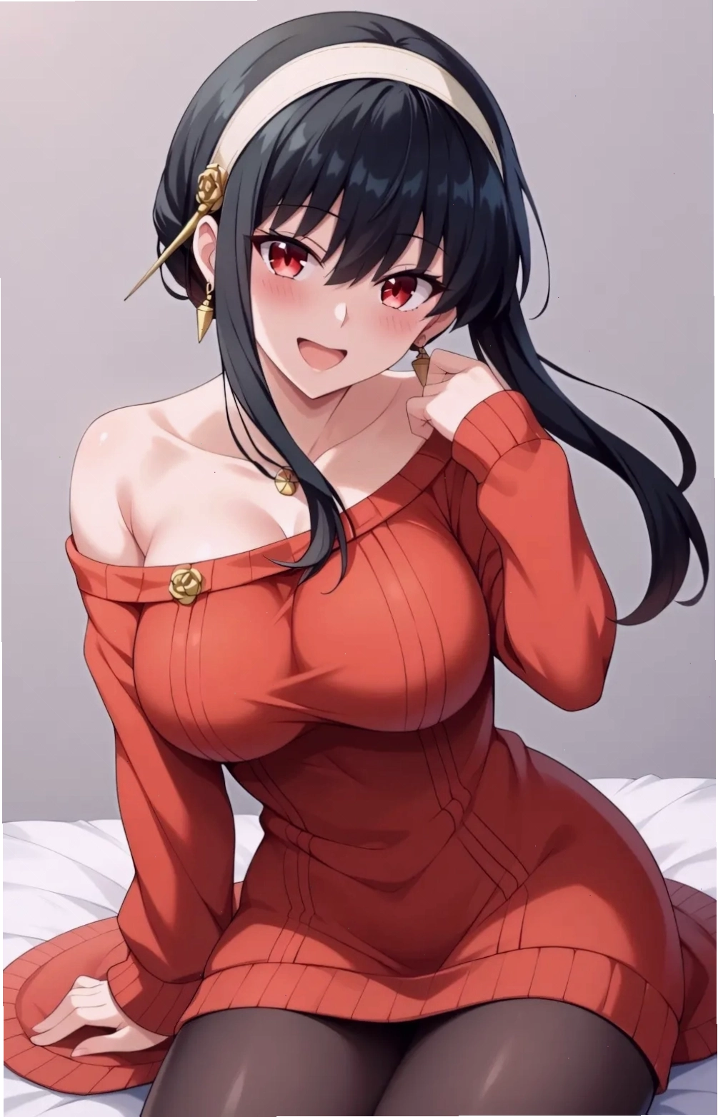 Hình nền điện thoại anime cô gái dễ thương với độ phân giải 4K