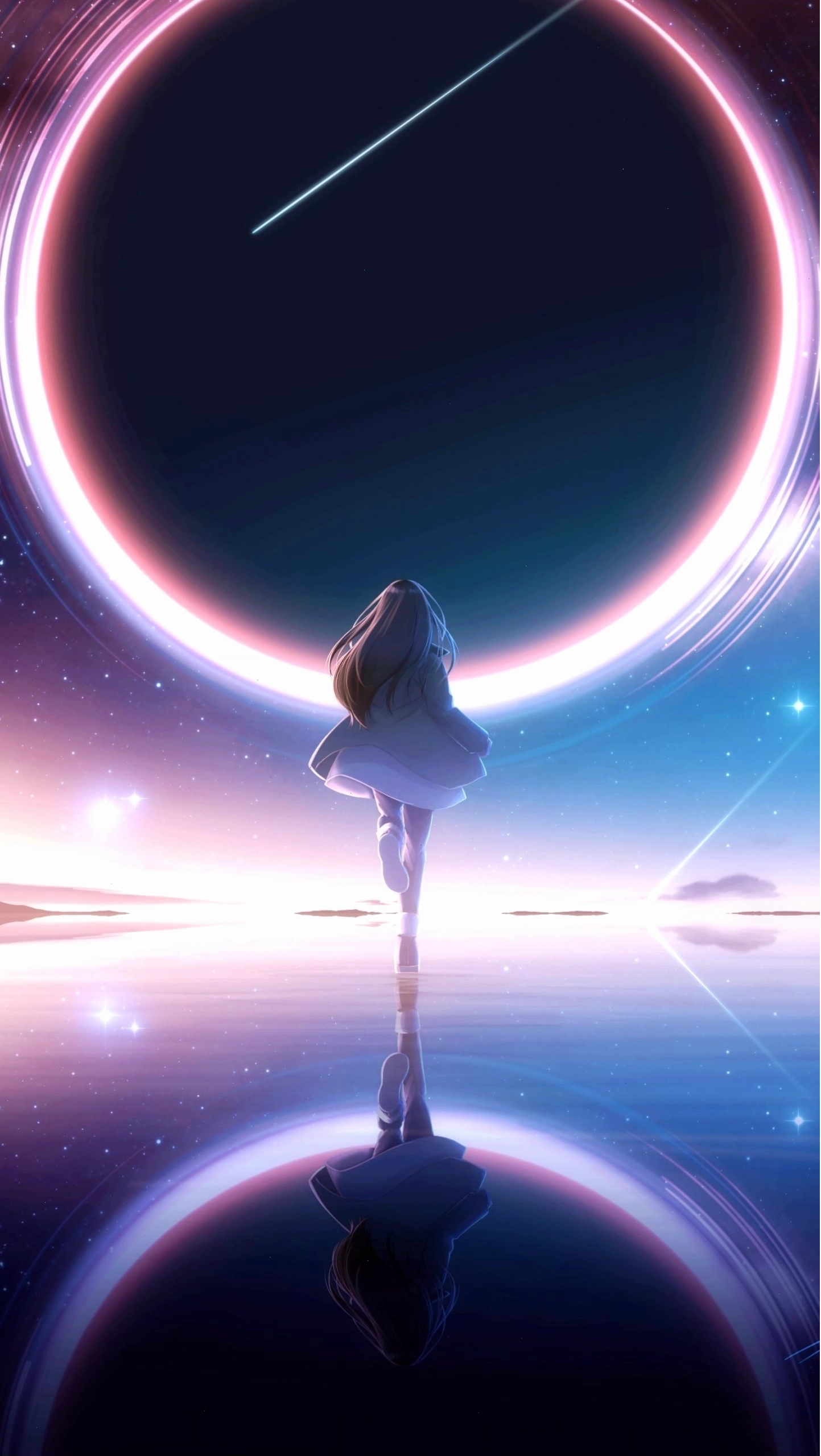 Hình nền điện thoại anime ngầu với nhân vật nam mạnh mẽ trong trang phục chiến binh