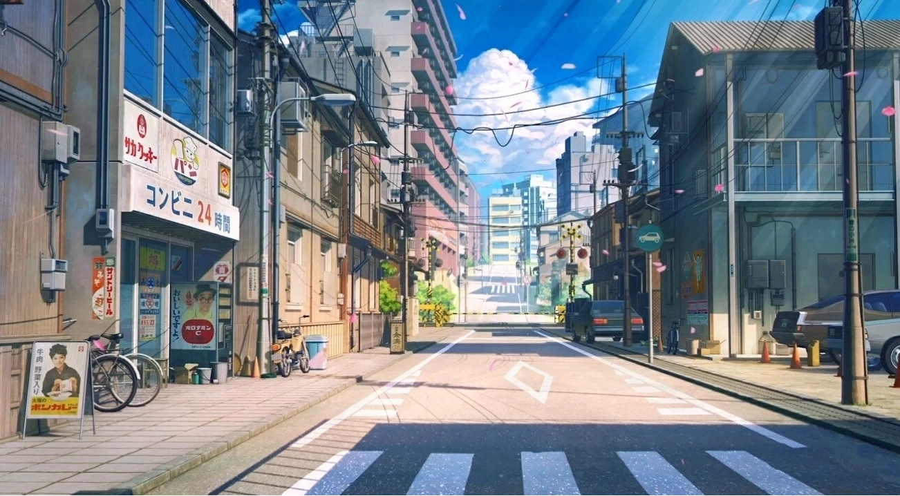 Hình nền động anime với hiệu ứng ma thuật đặc sắc
