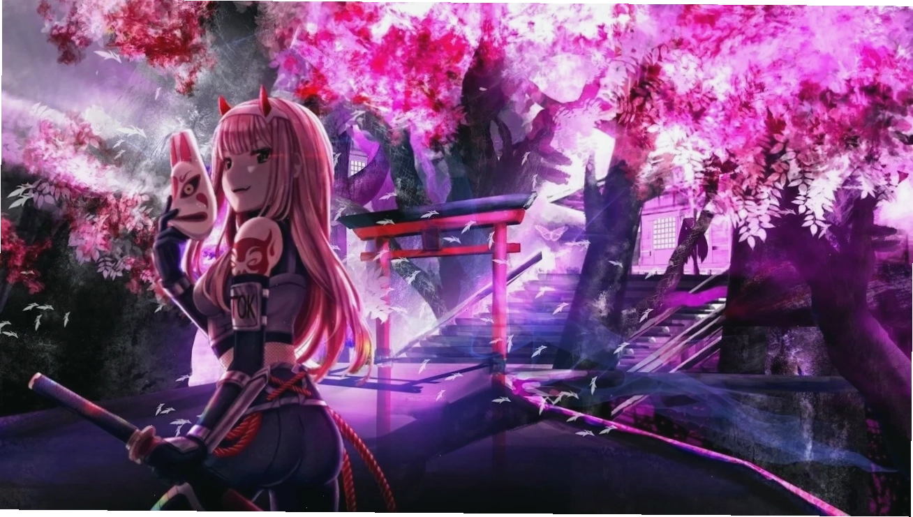 Hình nền động anime với nhân vật nam mạnh mẽ