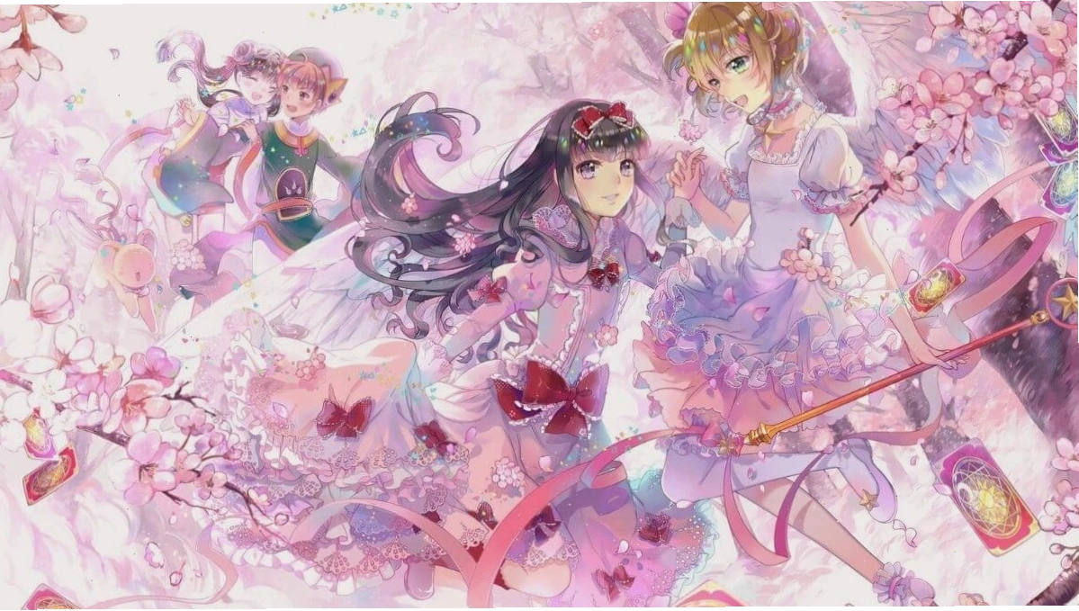 Hình nền hoạt hình anime với các nhân vật quen thuộc