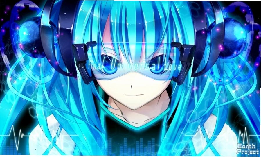 Hình nền máy tính anime 3D với nhân vật có độ chi tiết cao
