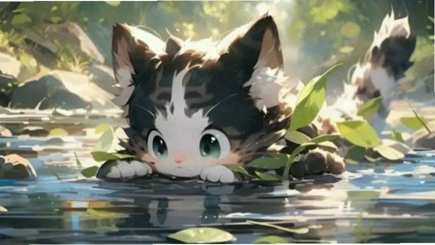 Hình nền máy tính anime 4K với cảnh hành động