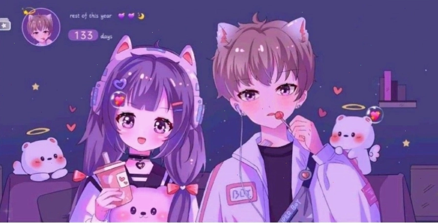 Hình nền máy tính anime chuyển động đẹp mắt