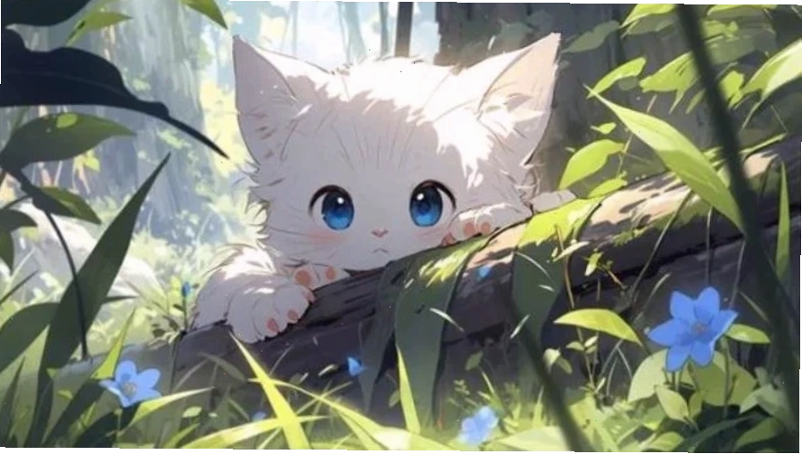 Hình nền máy tính anime ngầu với nhân vật bí ẩn