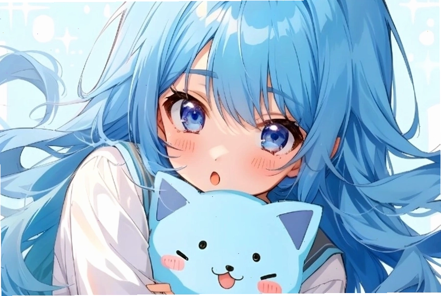 Hình nền máy tính anime nhân vật nữ với trang phục ấn tượng