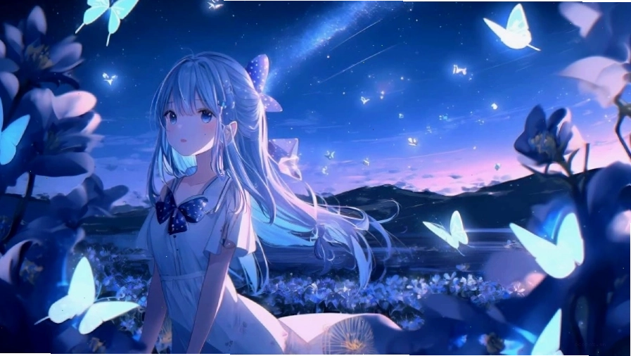 Hình nền máy tính anime phong cách ngầu, mạnh mẽ