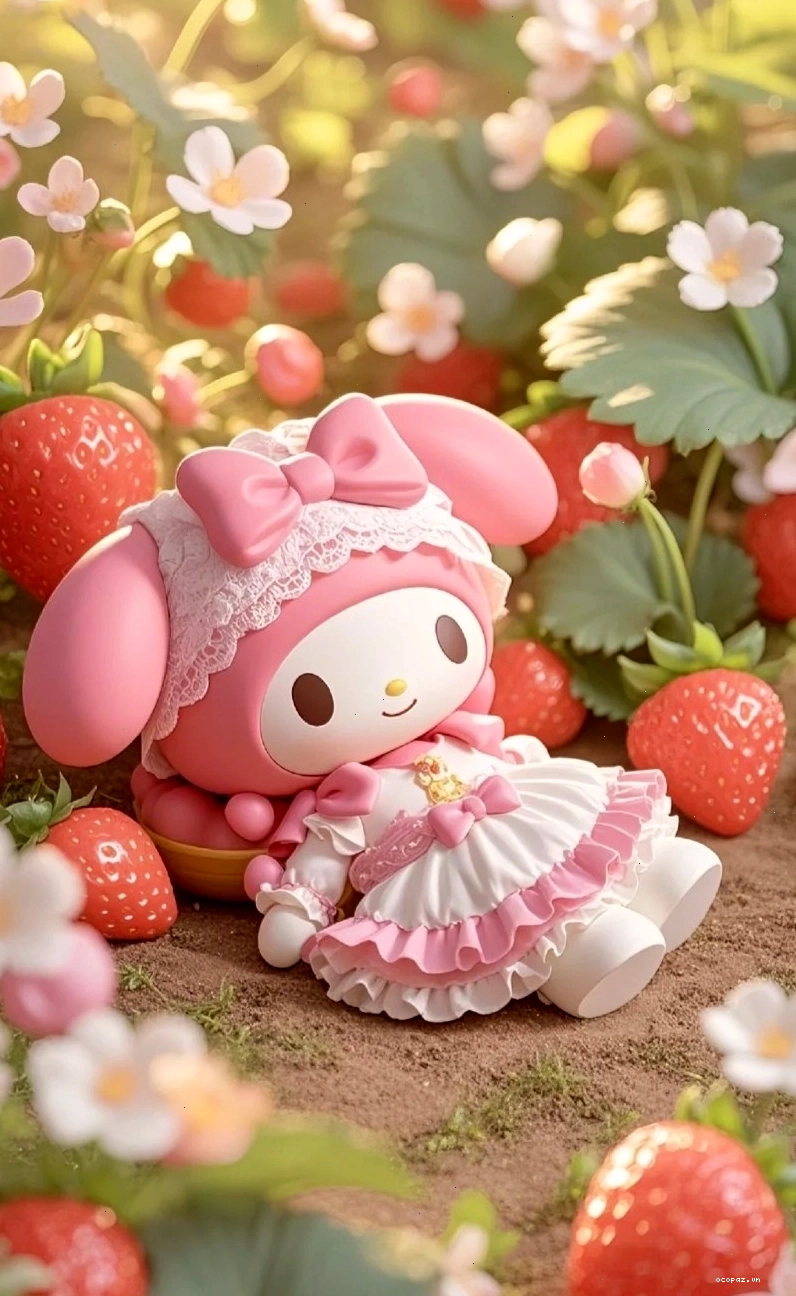 Hình nền My Melody dễ thương trên màn hình điện thoại