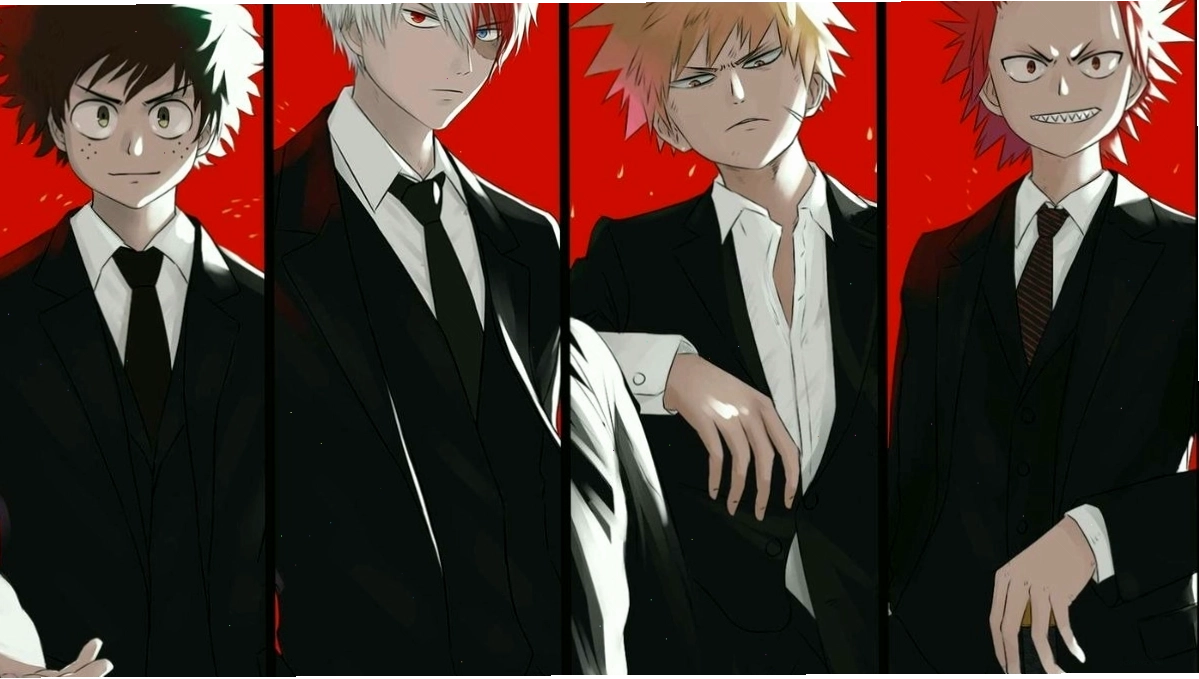Hình nền nhân vật anime kinh điển với màu sắc sống động