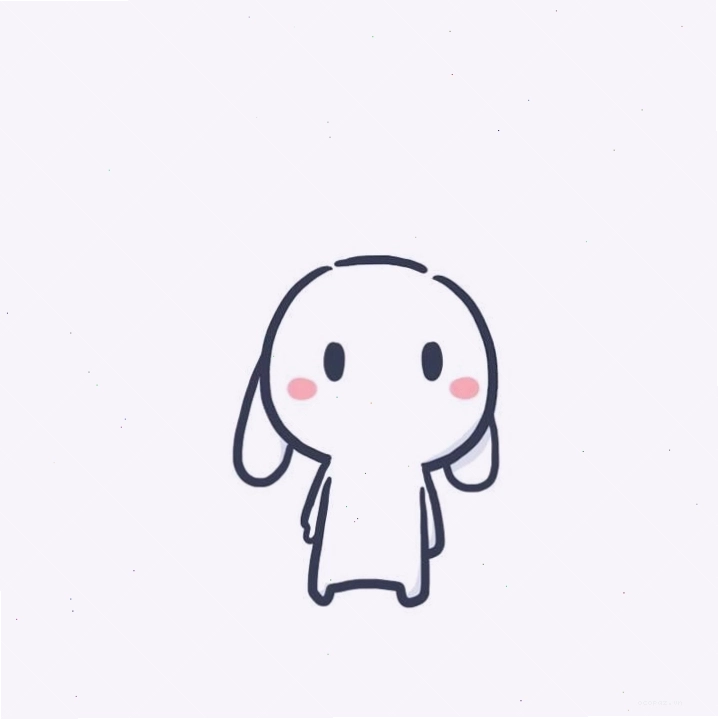 Hình nền thỏ bảy màu cute cho điện thoại