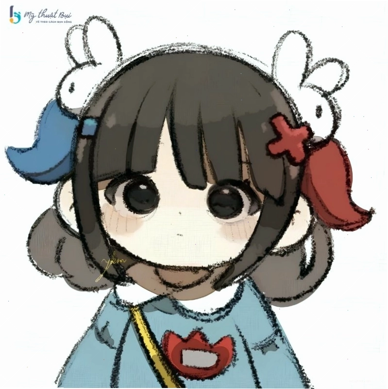 Hướng dẫn vẽ chibi nữ cute từng bước