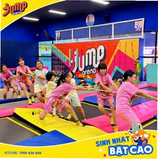 Jump Arena - Địa điểm tổ chức sinh nhật vui nhộn cho trẻ em