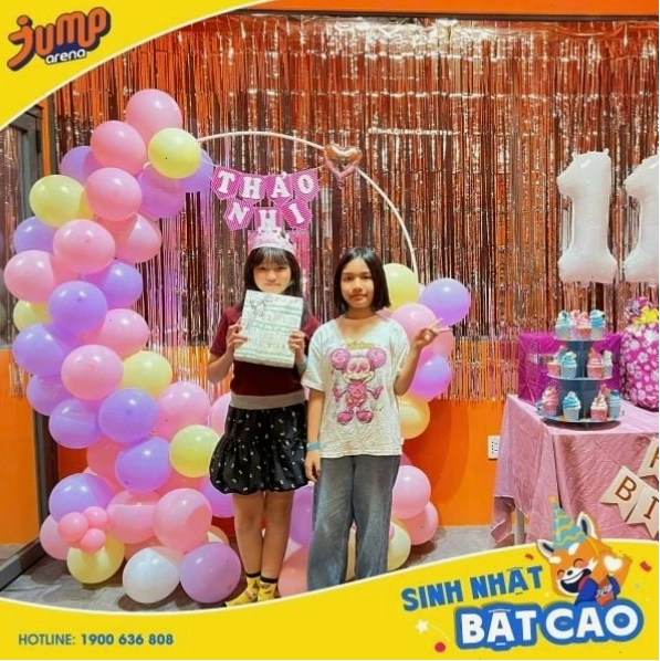 Jump Arena - Địa điểm tổ chức tiệc sinh nhật cho bé