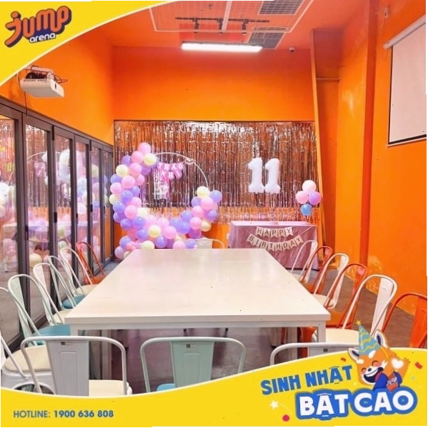 Jump Arena - Địa điểm tuyệt vời tổ chức sinh nhật cho trẻ em