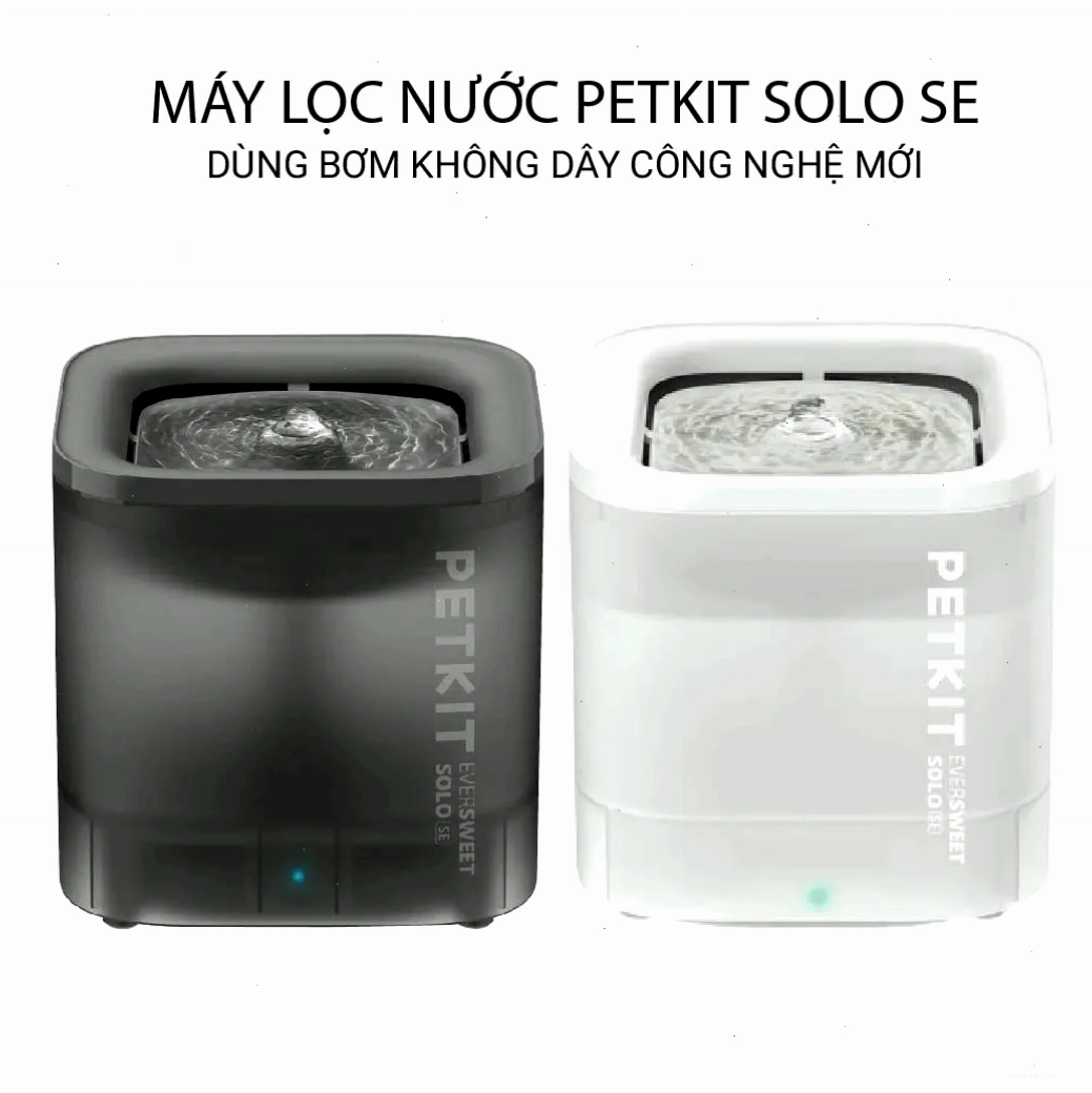 Máy lọc nước Petkit Solo SE đảm bảo nguồn nước sạch cho mèo