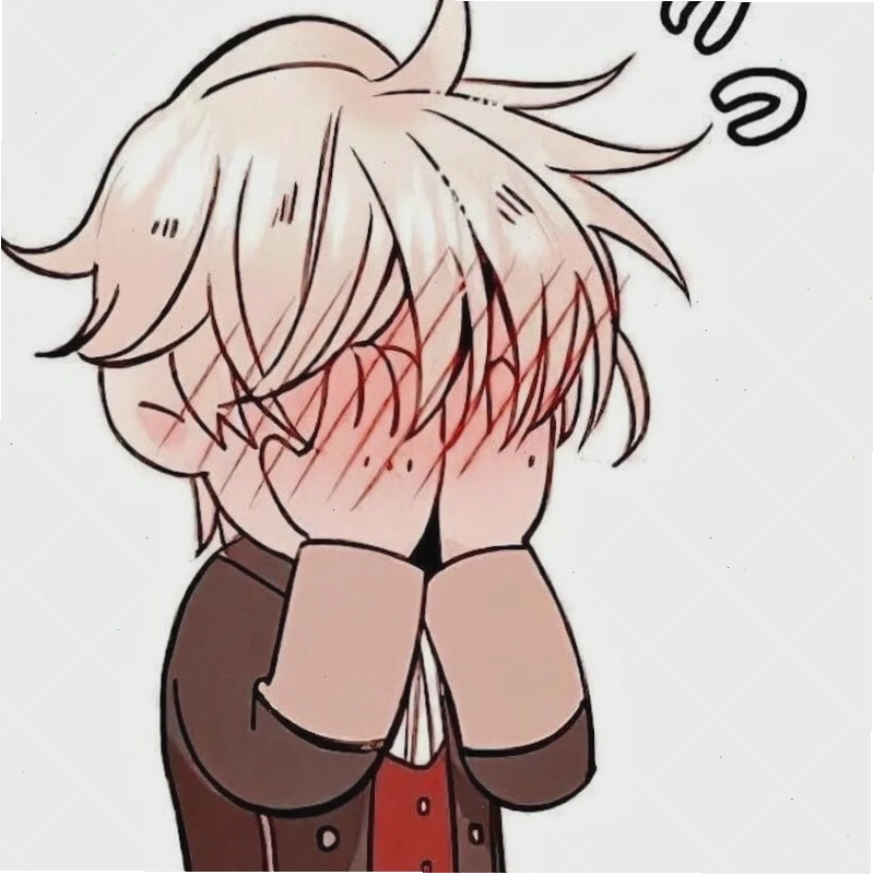 Meme anime với cử chỉ ngại ngùng