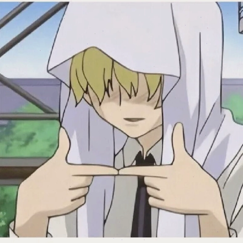 Meme anime với khuôn mặt đỏ bừng vì ngại