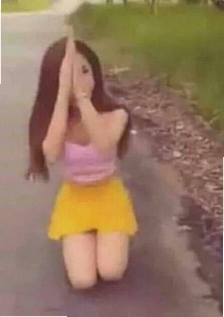 Meme Cẩm Lan quỳ lạy