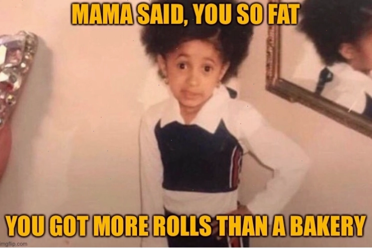 Meme Cardi B thể hiện sự ngạc nhiên