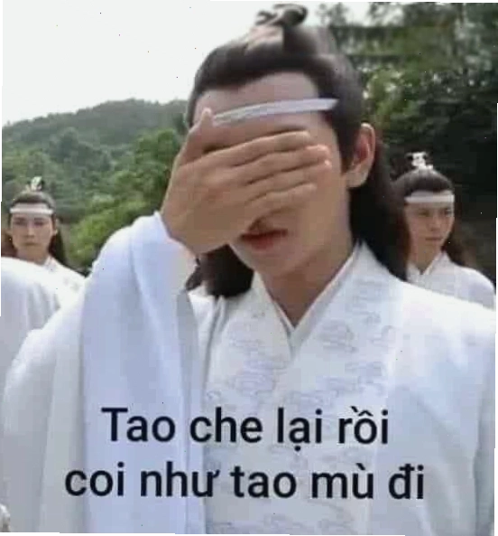 Meme giả vờ mù
