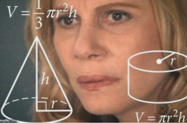 Meme Math Lady - Quý cô toán học biểu cảm khó hiểu với nhiều công thức phức tạp