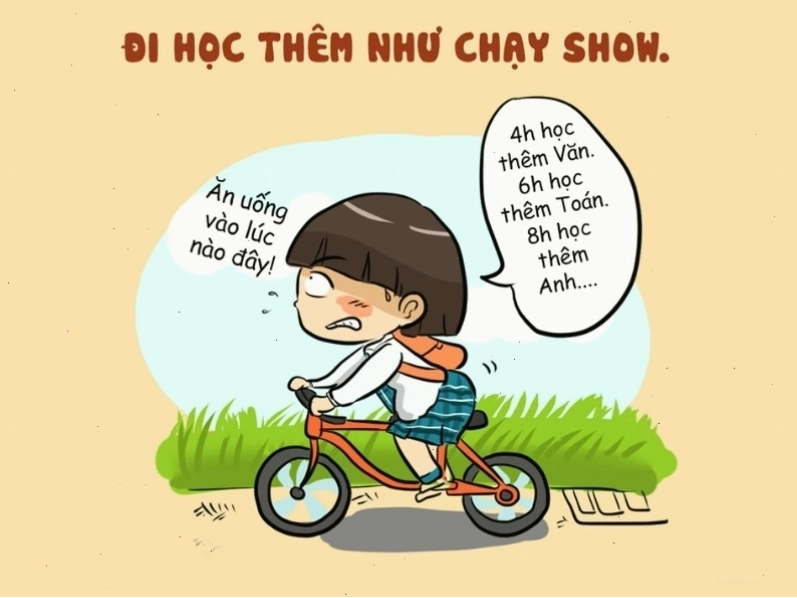 Meme miêu tả tình trạng đi học hiện tại