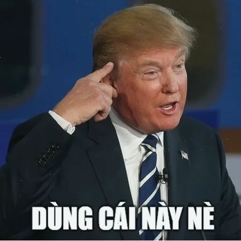 Meme troll dùng cái não nè thể hiện sự ngạc nhiên về quyết định của ai đó