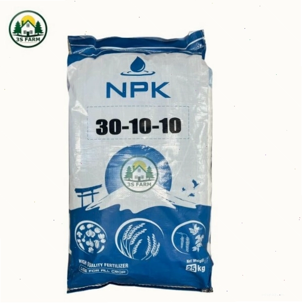 NPK Bón Gốc 30-10-10 Bao 25KG