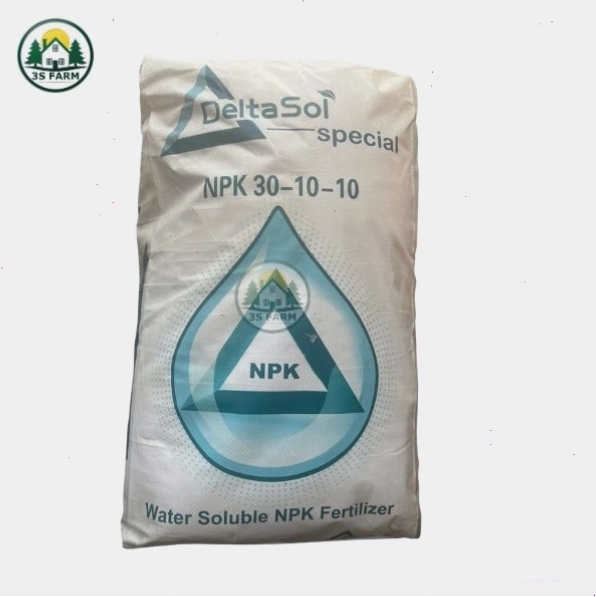 Phân Bón Lá NPK 30-10-10 DELTASOL - Bao 25KG