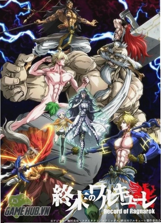 Tạo hình Tần Thủy Hoàng trong anime Record of Ragnarok