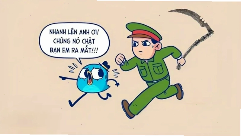 Tổng hợp meme hình ảnh alo chú công an hã từ những tình huống dọa nhau trên mạng