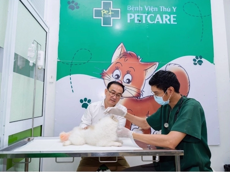 Trang thiết bị xét nghiệm hiện đại tại bệnh viện thú y