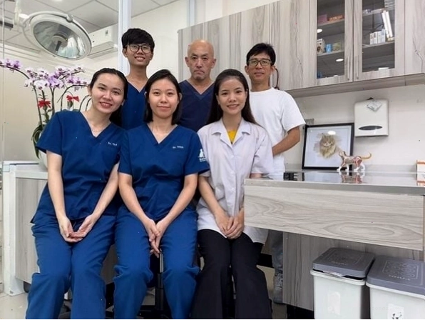 Trang thiết bị y tế hiện đại tại một bệnh viện thú y