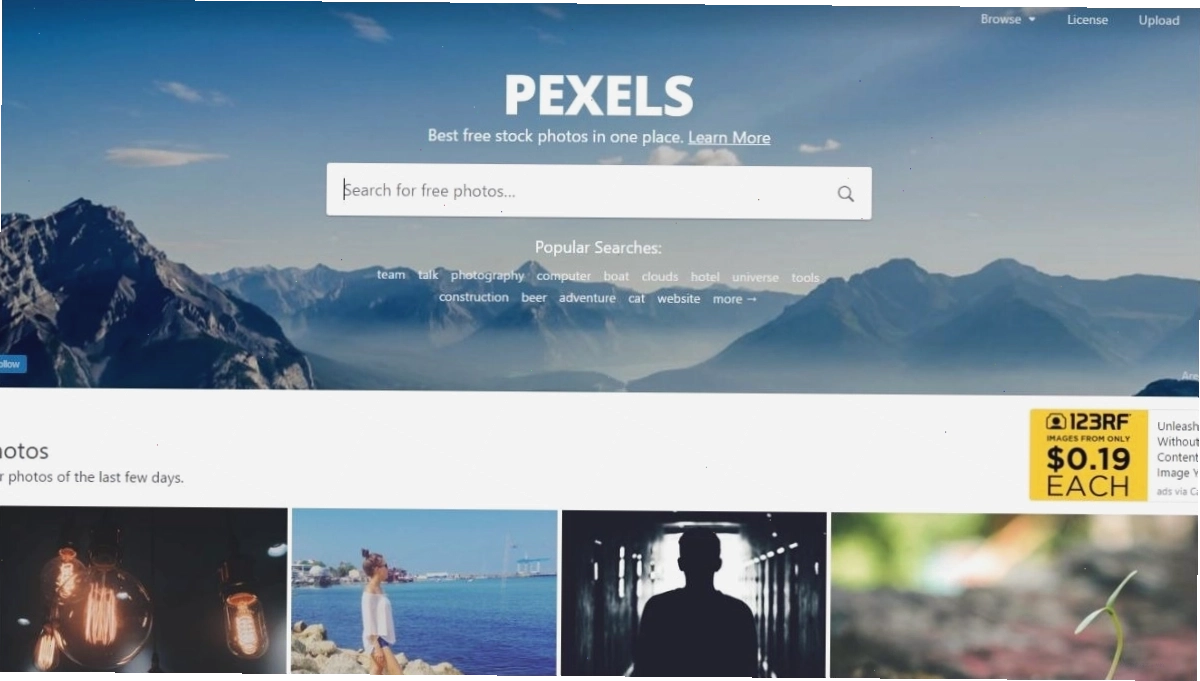 Trang web Pexels với bộ sưu tập hình nền anime đa dạng