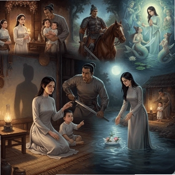 Trích đoạn Vũ Nương oan khuất