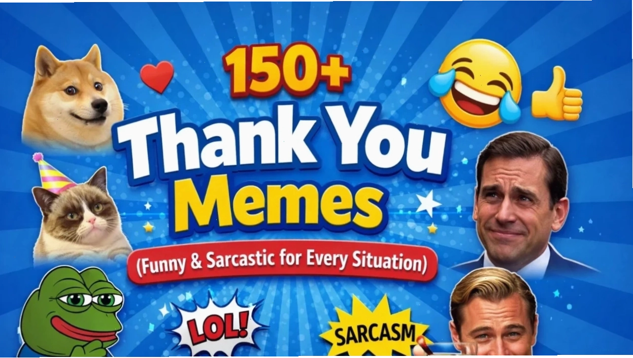 Tuyển tập meme "thanks meme" hài hước và châm biếm cho mọi tình huống