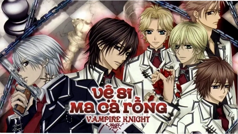 Vampire Knight - Anime ma cà rồng học đường với yếu tố lãng mạn