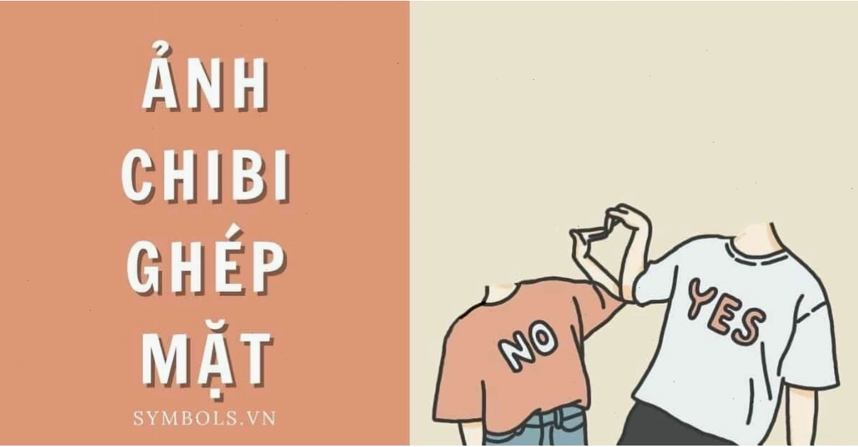 Ví dụ về ảnh chibi ghép mặt