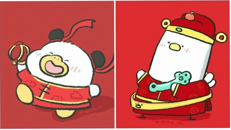 Xuân sang, chất chơi đỉnh cao với avatar tết ngầu