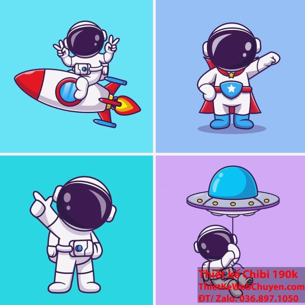 Những bí mật vũ trụ qua góc nhìn của nhân vật chibi